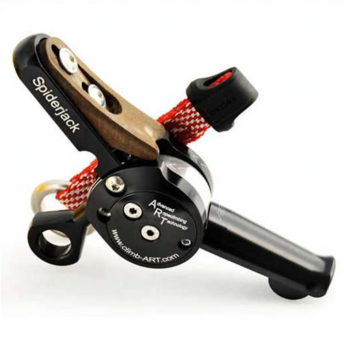 Buy the genuine ART SpiderJack 2.1 Dyneema at Cannings. Premium self-blocking mechanical ascender and descender for running double rope climbing systems.
