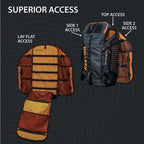 The BATWING™ 60 Kit Bag offers unmatched access, modular organisation, MOLLE compatibility and multiple carry options. Built for arborists, climbers and height-safety professionals. Available at Cannings. access