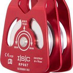 ISC Aluminium Double Rigging Pulleys